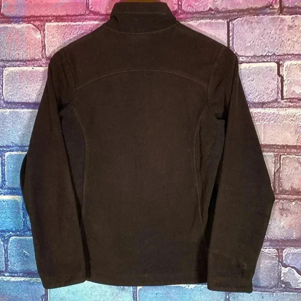 REI Jacket Zip Full Black Women’s Size XS Activewear Fleece Outerwear - Picture 7 of 7